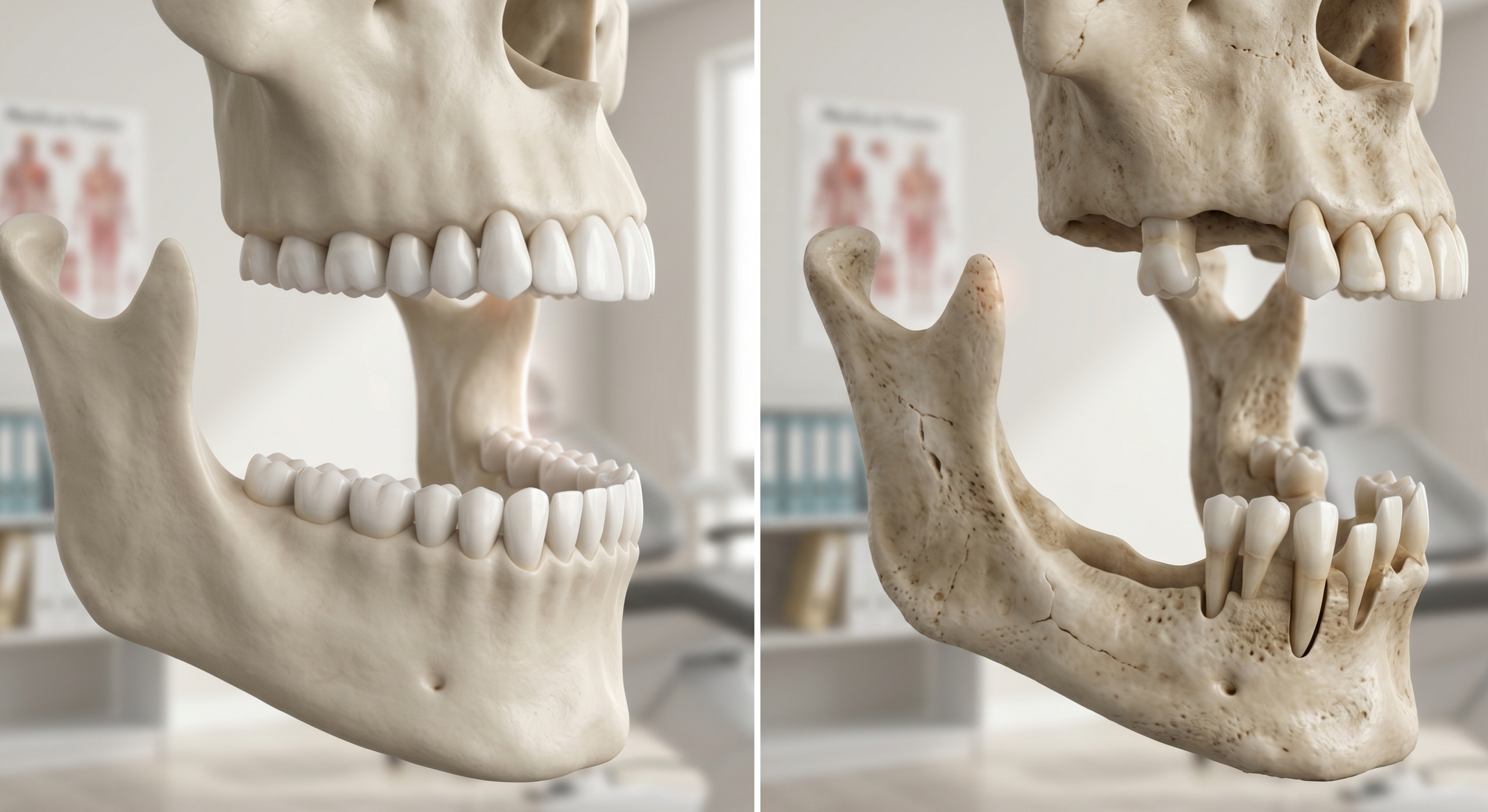 Reasons for Jaw Bone Loss and Deterioration