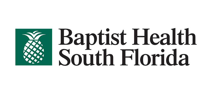 Лого на Baptist Health Южна Флорида